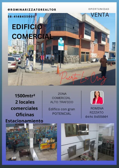 Vendo En Puerto La Cruz Edificio Comercial Y Locales 