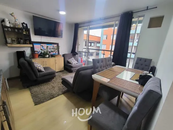 Apartamento En Las Villas. 3 Habitaciones, 53 M², Id: 154388