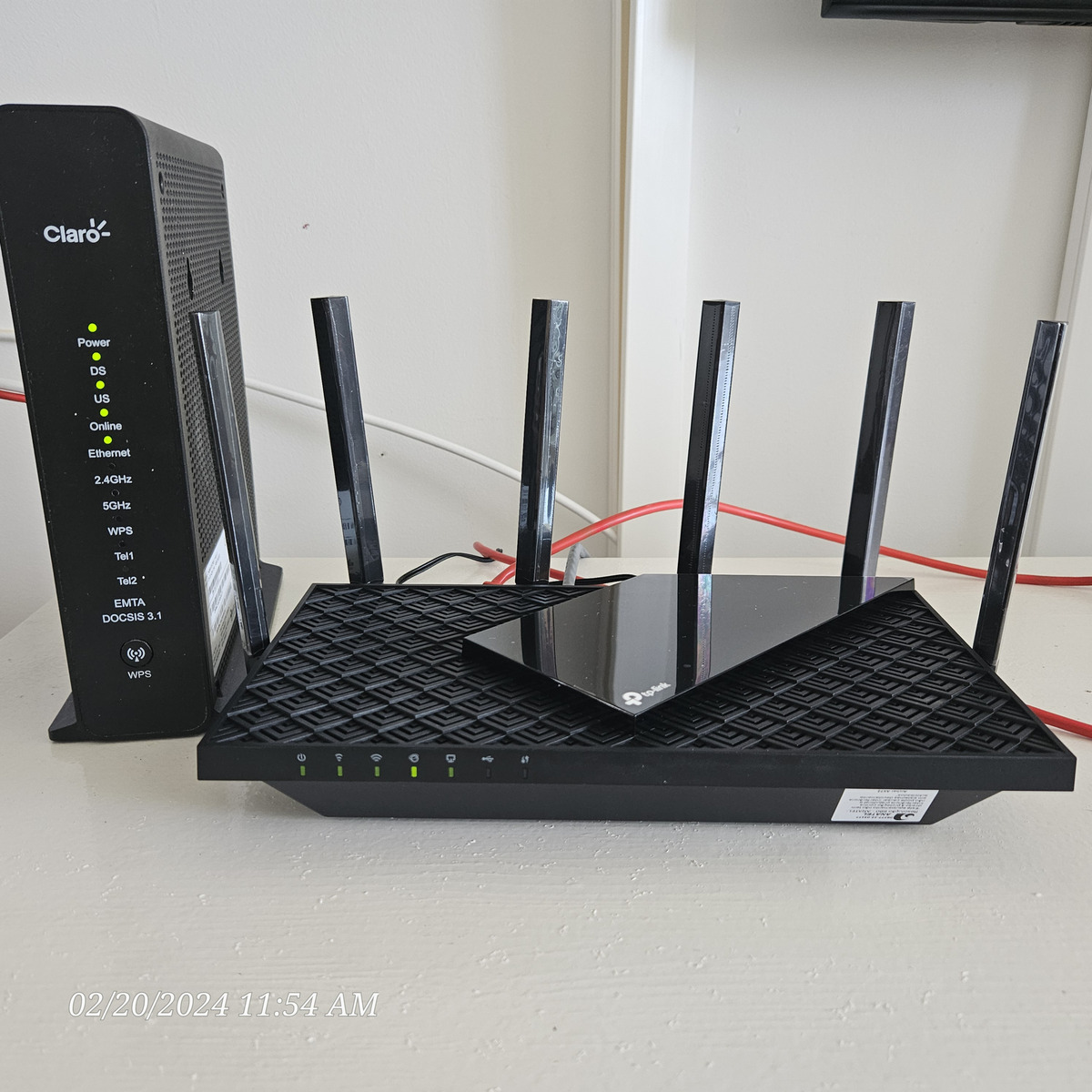 Roteador Archer Wi-fi 6 AX5400 Archer Ax72 Gigabit Preto Dual Band Tp-link