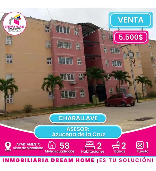 Apartamento En Venta   Vista De Matalinda - Charallave 