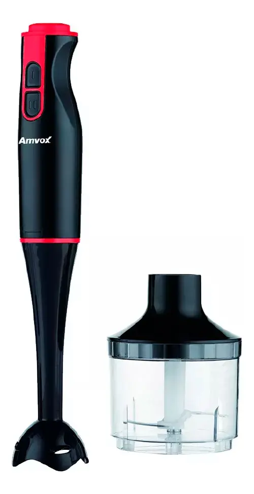 Mixer Apr 400 Lâmina De Aço 2 Velocidade 400w Amvox Cor Preto