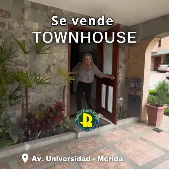 Venta Townhouse Conjunto Residencial Altos De Santa Maria Mérida Venezuela