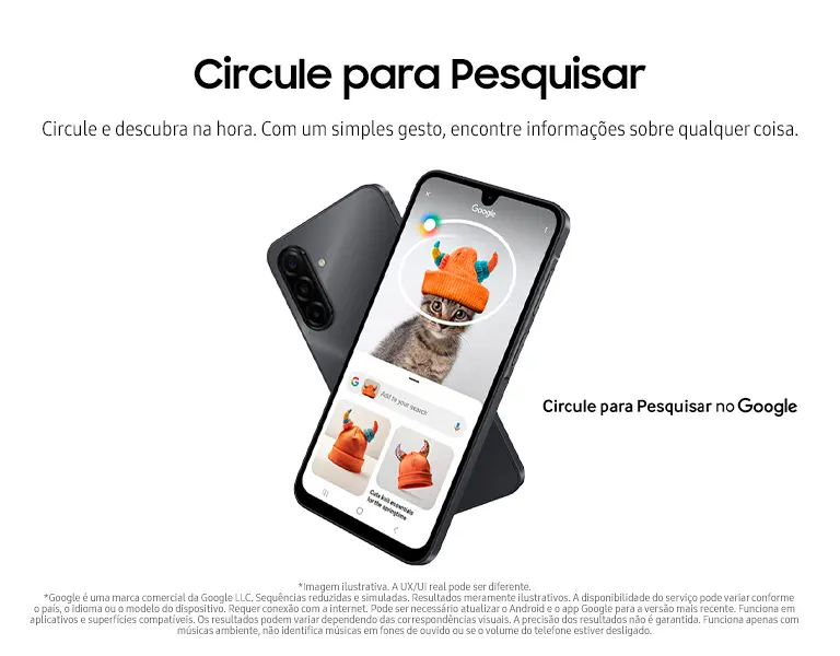 Celular Samsung Galaxy A17 Com Ia, 256gb, 8gb Ram, Câm De 50mp, Tela De 6.7 , Nfc, Ip54 - Cinza - Imagem 3