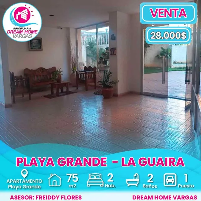 Apartamento En Venta  Playa Grande-la Guaira 