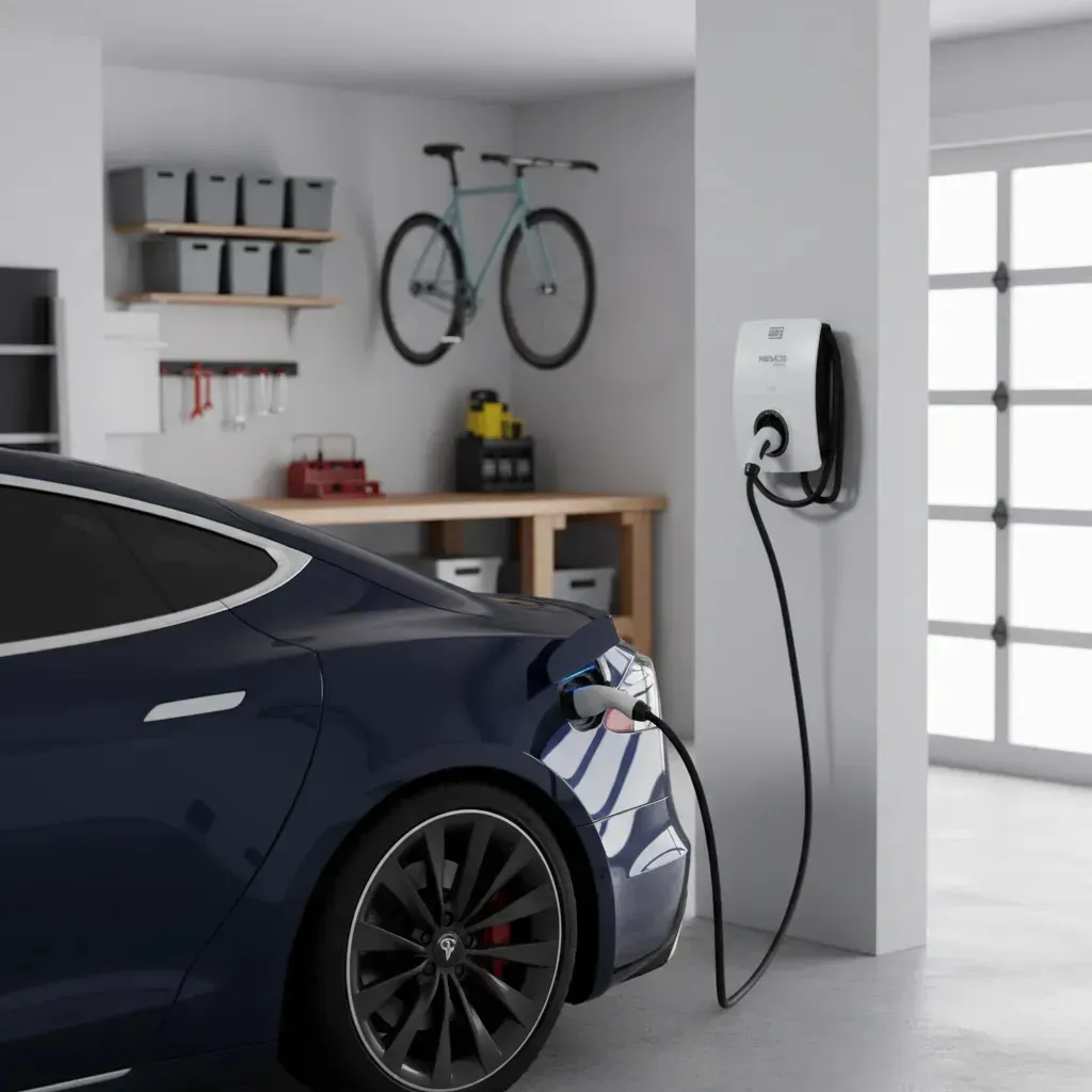 Estação de Recarga Carros Elétricos WEG Wemob Wall 7,68kw 100-220V — foto 2