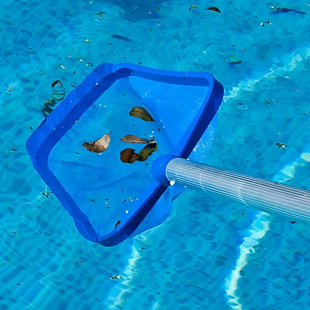 Peneira Para Piscina Rede Plástica Grande Cata Folha Spa - Imagem 2