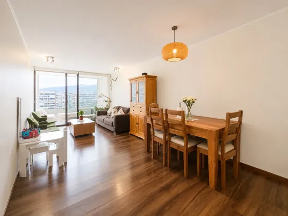 Amplio Departamento 3d + Servicio En Las Condes | Piso 13