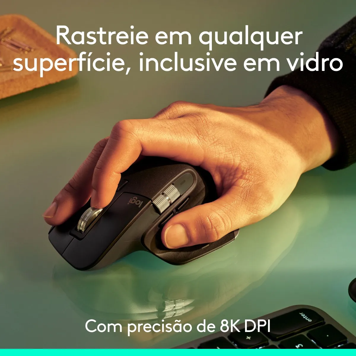 Mouse Sem Fio Logitech Mx Master 3s Bluetooth Edition - Grafite Preto