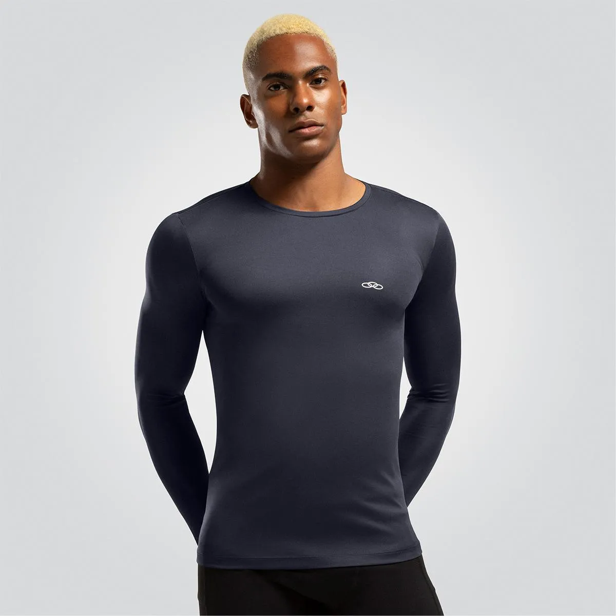 Camiseta Academia Masculina Essential Manga Longa Olympikus