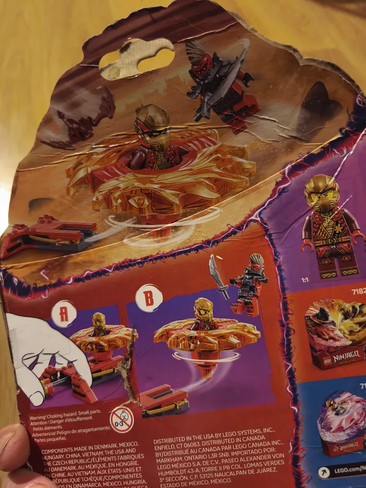 Lego® Ninjago® Girador Spinjitzu De Dragão Do Kai 71823 | MercadoLivre