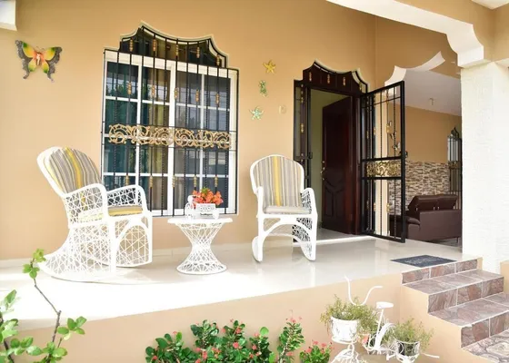 Furnished House, On The First Floor For Rent In Puerto Plata.
