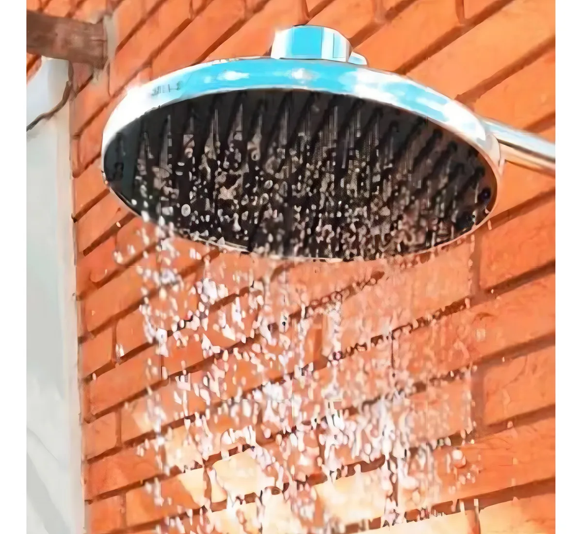 Ducha Fria Para Piscina Jardim Quintal Com Ducha Cromada Wow World Of Wonders - Imagem 4