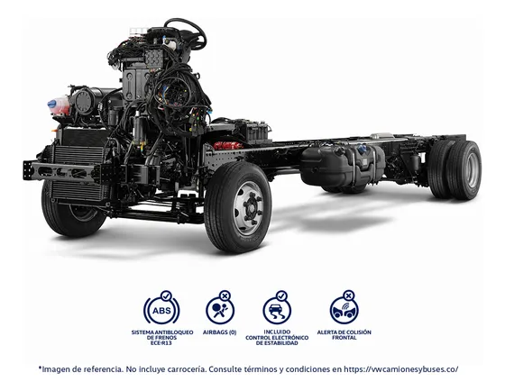 Chasis Volksbus 11.180 Od Para Operación Busetón 2026