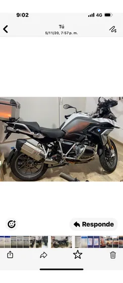 Vendo Bmw Gs 1200 Sport Año 2019, Única Mano, 24500km,