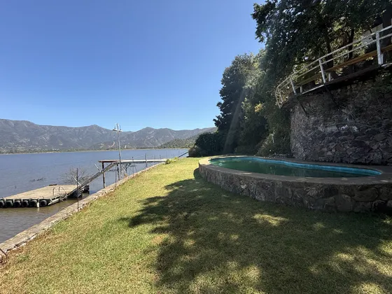 Parcela Con Vista 180º Y Muelle Privado En Laguna Aculeo