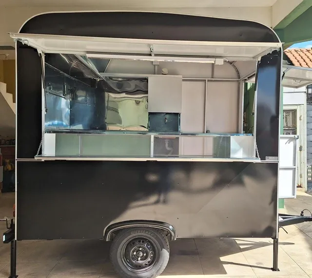 Trailer Foodtruck Pronta Entrega. Novo. Com Coifa/exaustor