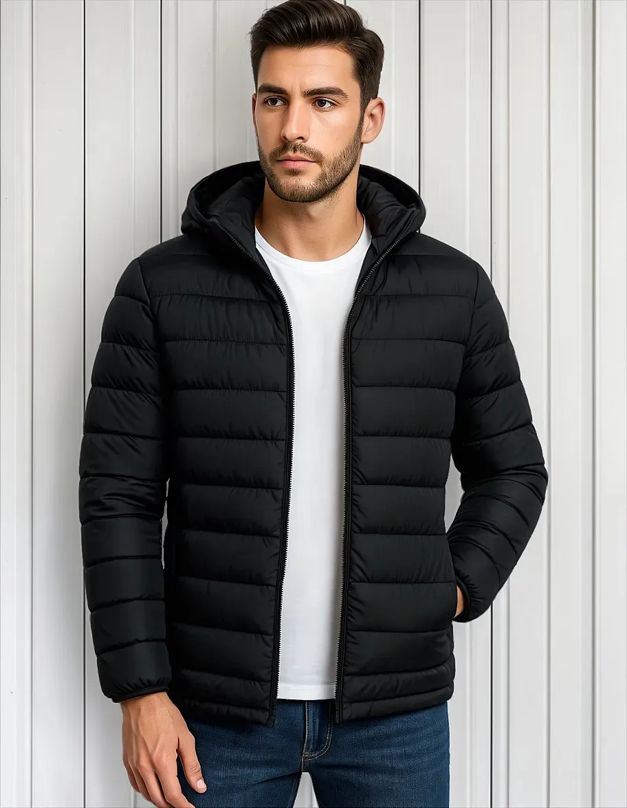 Jaqueta Puffer Impermeável Para Frio Intenso Inverno Blusa