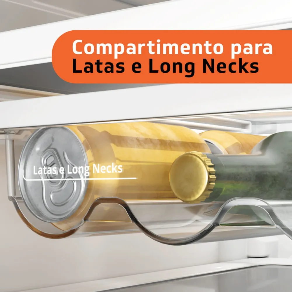 Geladeira Brastemp Frost Free Duplex 375 Litros Cor Inox - Imagem 3