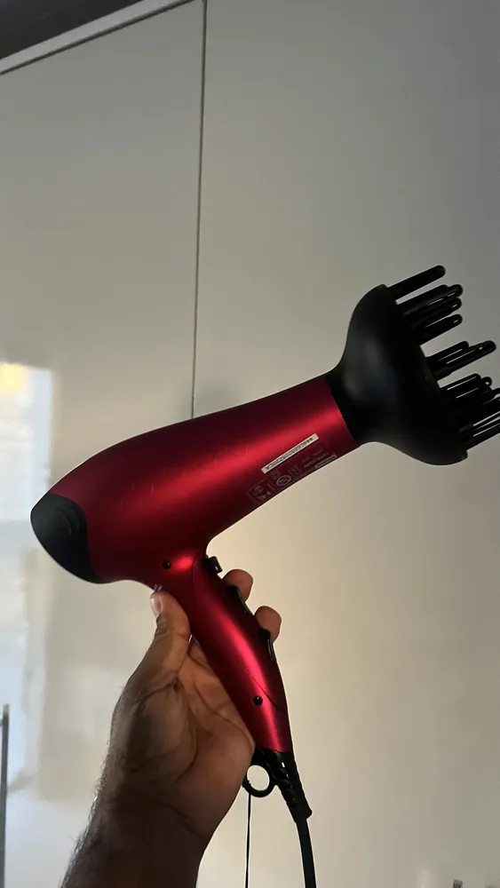 Secador Com Difusor Cachos Philco Super Potênte 2200w Oferta Rosa 110v/220v - Imagem 3