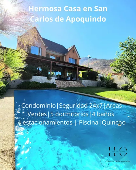 Hermosa Casa En Venta Las Condes (84724)