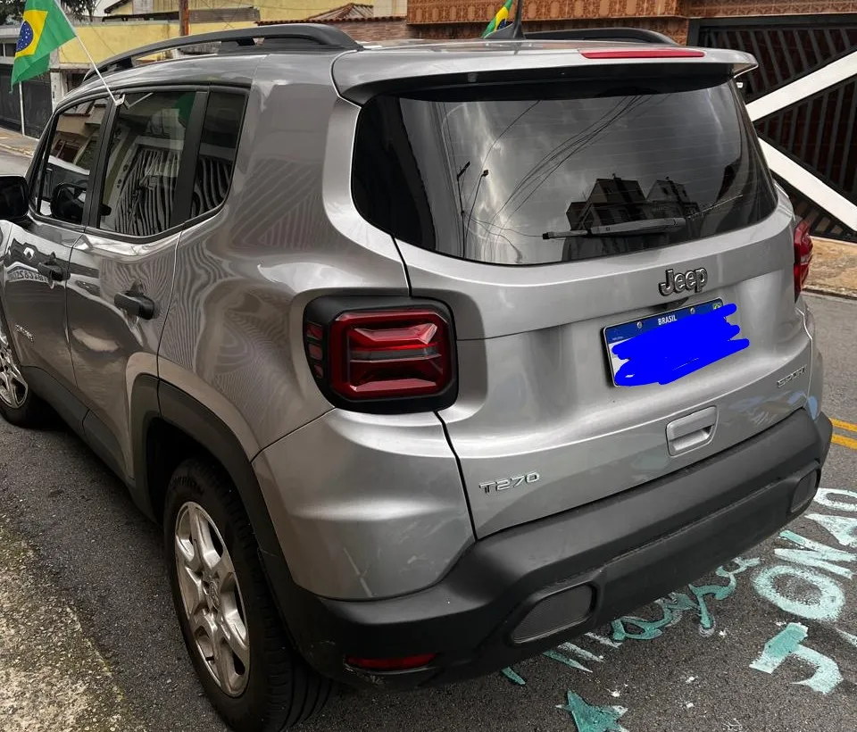 Jeep Renegade 2024 1.3 Longitude Turbo Flex Aut. (t270) 5p — foto 8