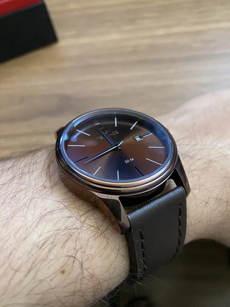 Relógio Technos Masculino Steel Marrom - 2115ubp/0m - Imagem 2