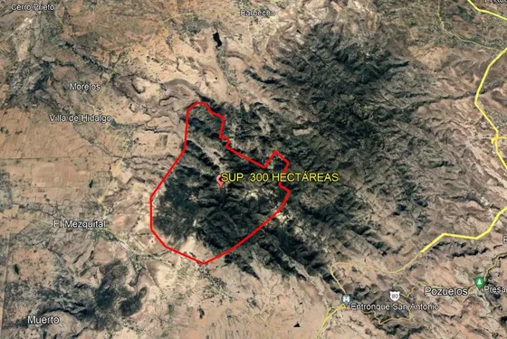Terreno San Luis Potosí Sup. 300 Hectáreas
