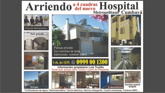 Arriendo Casa A 4 Calles Del Nuevo Hospital Metropolitan