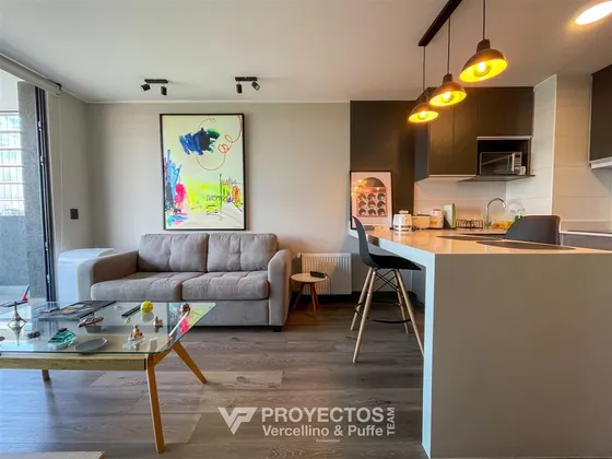 Departamento En Arriendo De 1 Dorm. En Lo Barnechea