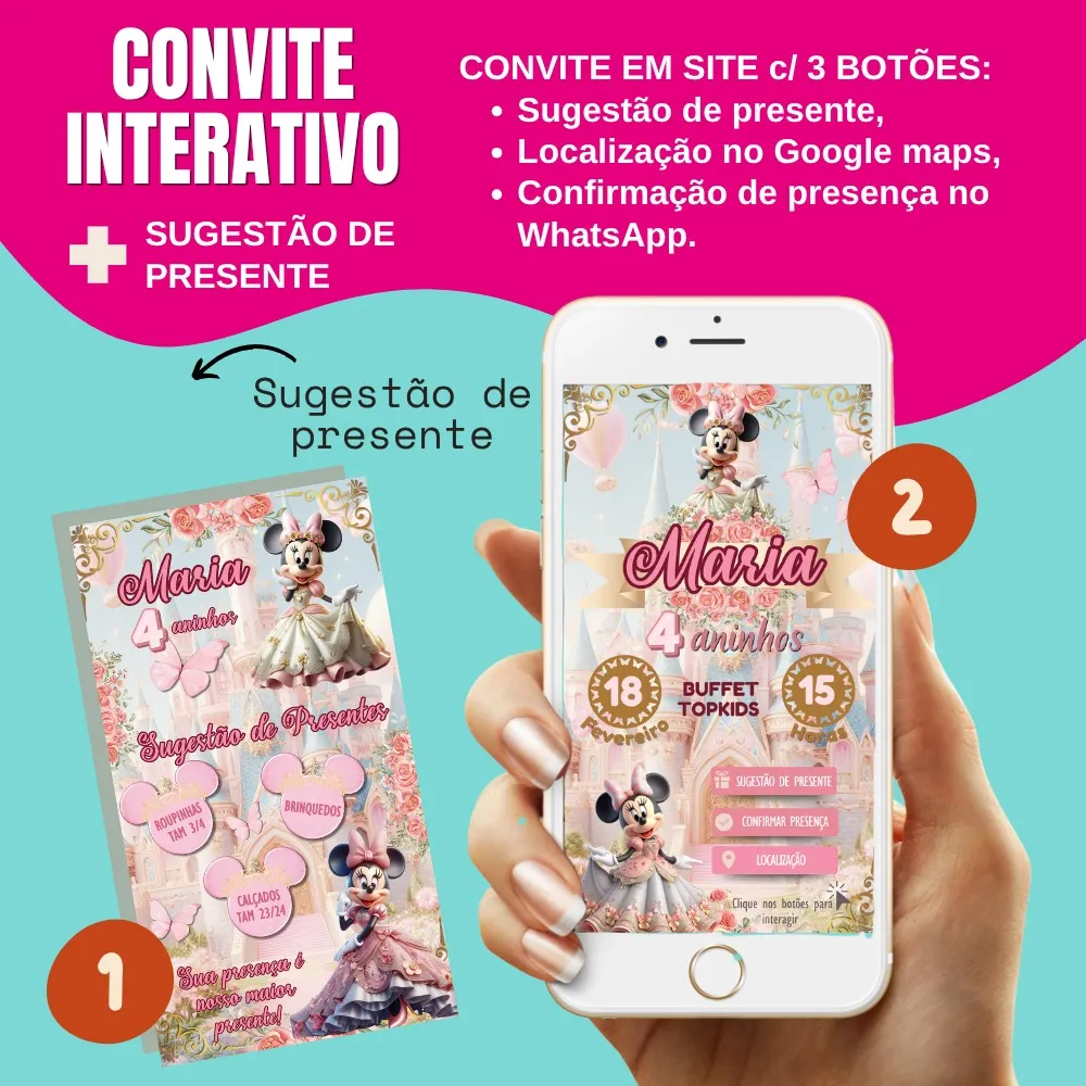 Super Combo (pack) Convite Digital Interativo456246243110440961