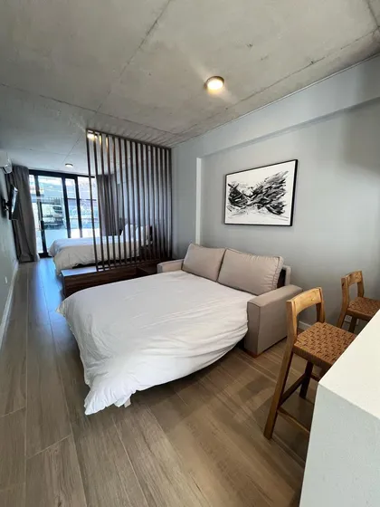 Venta Departamento Monoambiente Amoblado Con Patio Y Balcon A Estrenar En Palermo