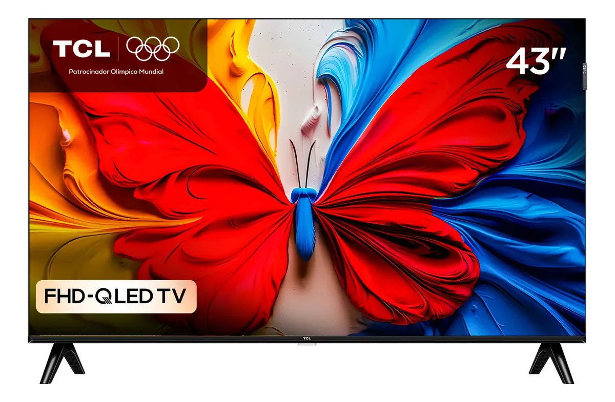 Televisión TCL 43" 43S5K FHD QLED - Smart Tv Google