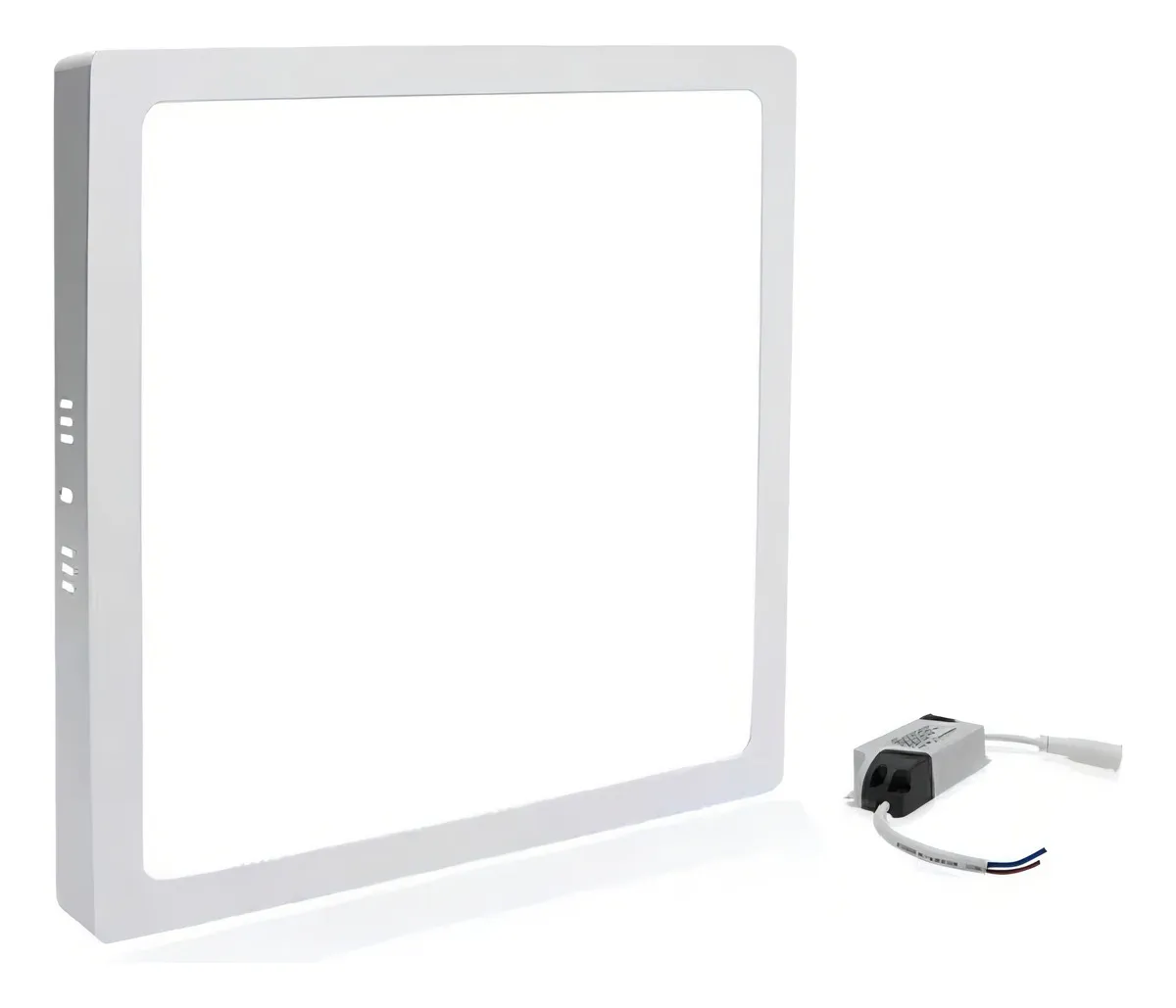 Plafon Led Quadrado Sobrepor 18w 6500k Branco Frio Elgin - Imagem 2