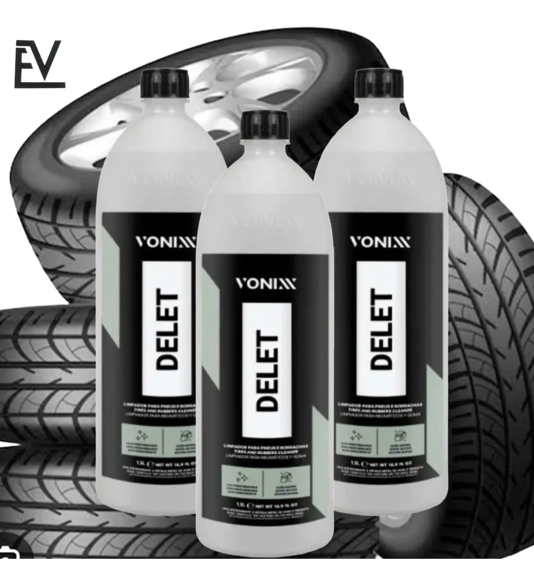 Delet Vonixx Limpador Para Pneus E Borrachas 1,5L - Imagem 2