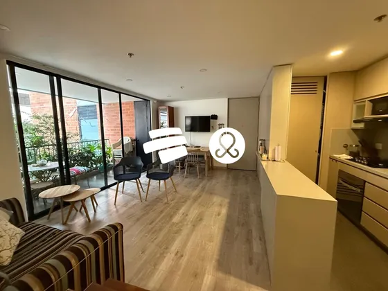Apartamento En Venta En El Poblado 2 Habitaciones