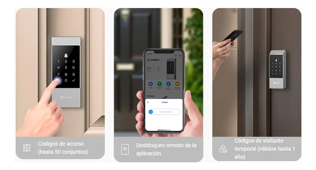 Cerradura de cerrojo inteligente EZVIZ DL04