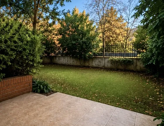 Depto Primer Piso Con Jardín Exclusivo. Cercano C San Benito