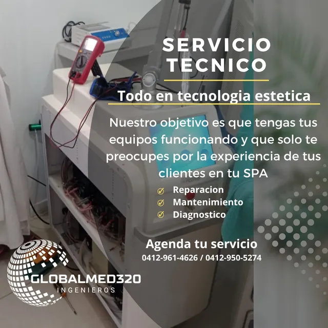 Servicio Tecnico Y Reparacion De Equipos De Estetica
