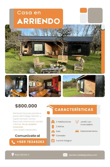 Casa 2 Dormitorios Y 2 Baños