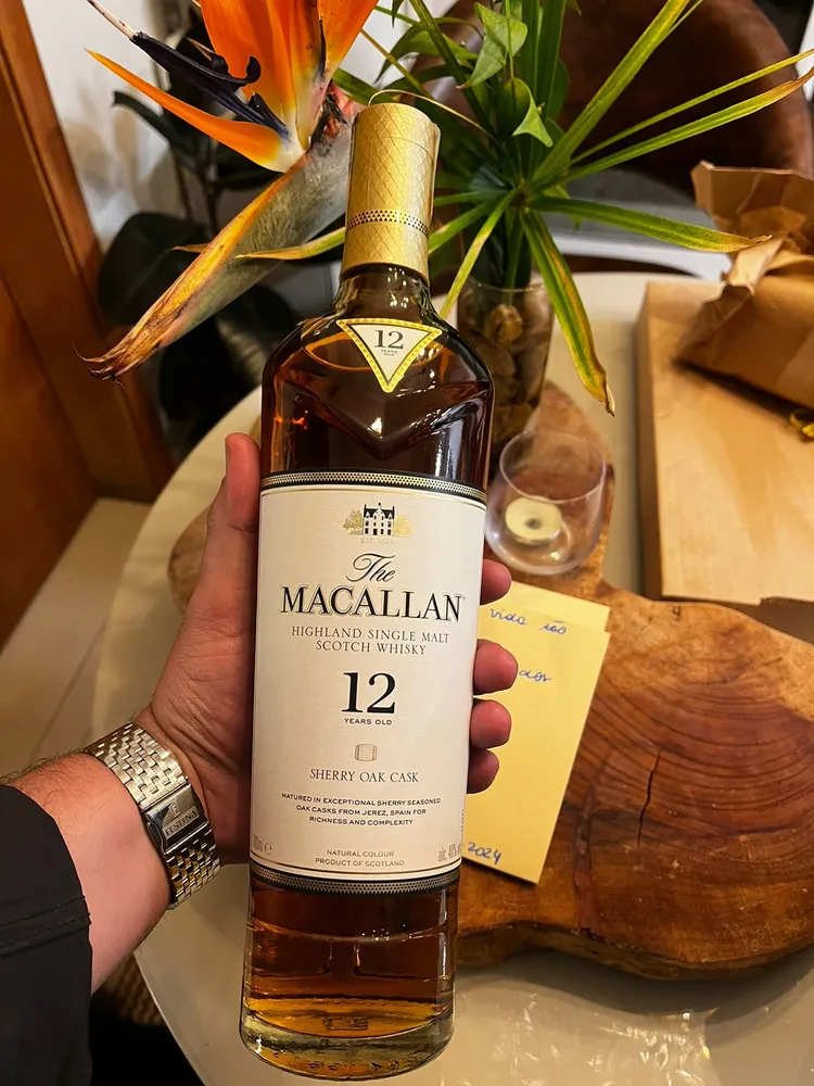 Whisky Single Malt The Macallan 12 Anos Sherry Oak 700ml