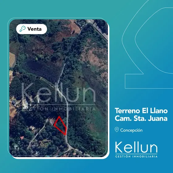 Terreno El Llano, Camino Santa Juana *con Proyecto De Casa*