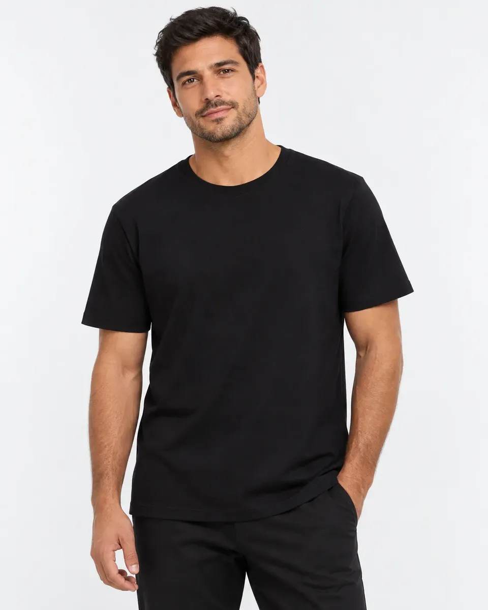Camiseta Algodão Básica Super Cotton Hering ideal para Motoristas - foto 3