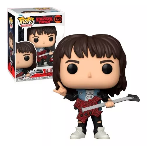 Funko POP Stranger Things - Eddie c/Guitarra S4 - Stranger Things