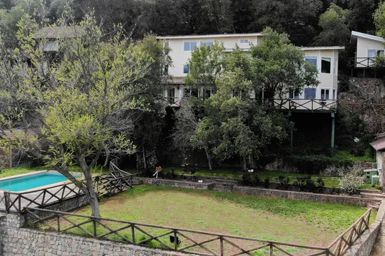 1ra Linea Laguna De Aculeo, Parcela Con Casa, Bahia Catalina