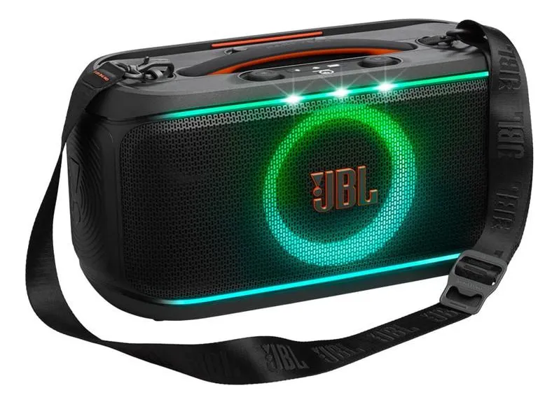 Caixa De Som Jbl Partybox On The Go 2 Preta Com Microfone - Imagem 3
