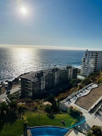 Excelente Departamento Con Visa Al Mar En Concón