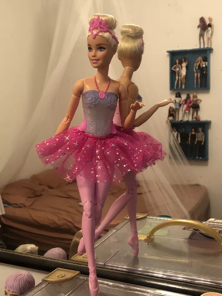 Muñeca Barbie Mattel Bailarina Luces Brillantes