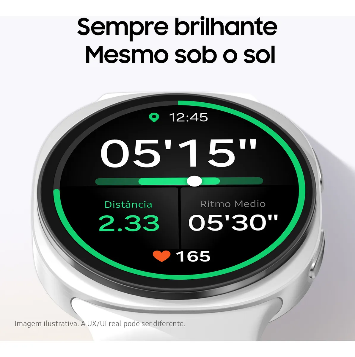 Samsung Galaxy Watch8 Smartwatch 40mm Bt, Galaxy Ai Prata - Imagem 2