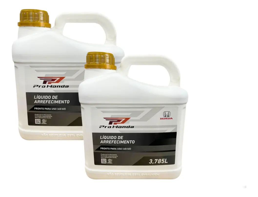 Kit 2 Aditivos Radiador Honda Genuíno Civic Fit City Crv