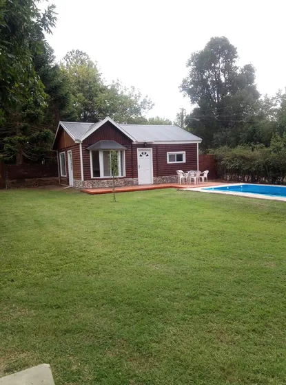 Cabaña De Descanso Con Pileta Y Quincho Para 4 Personas